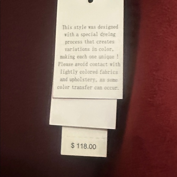 Tamaris Red Open Front Jacket - Picture 5 of 6